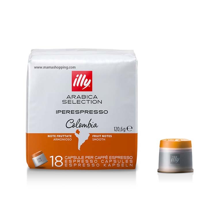 illy 哥倫比亞阿拉比加單品咖啡膠囊 (18 粒裝）