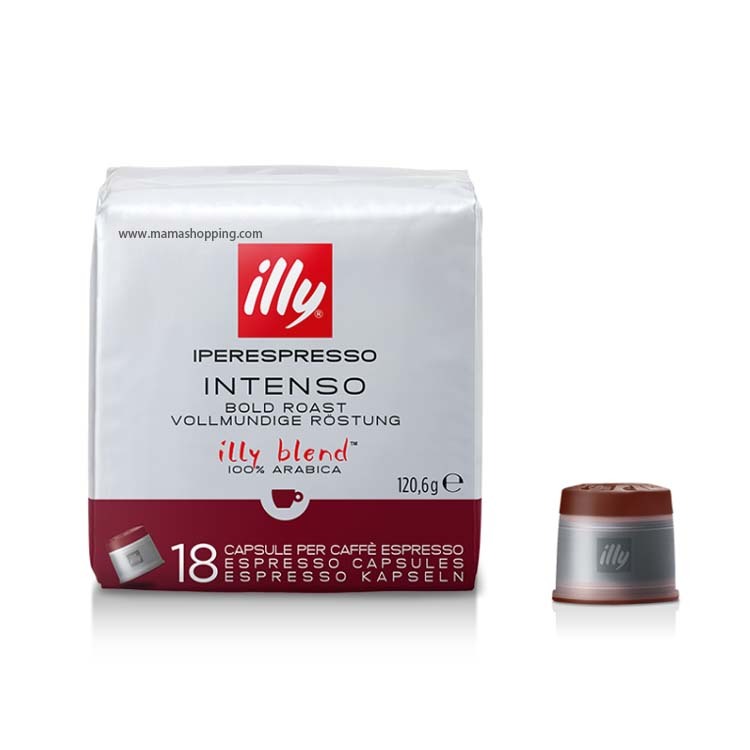 illy IperEspresso Espresso 深度烘焙咖啡膠囊 (18 粒裝）深度烘焙