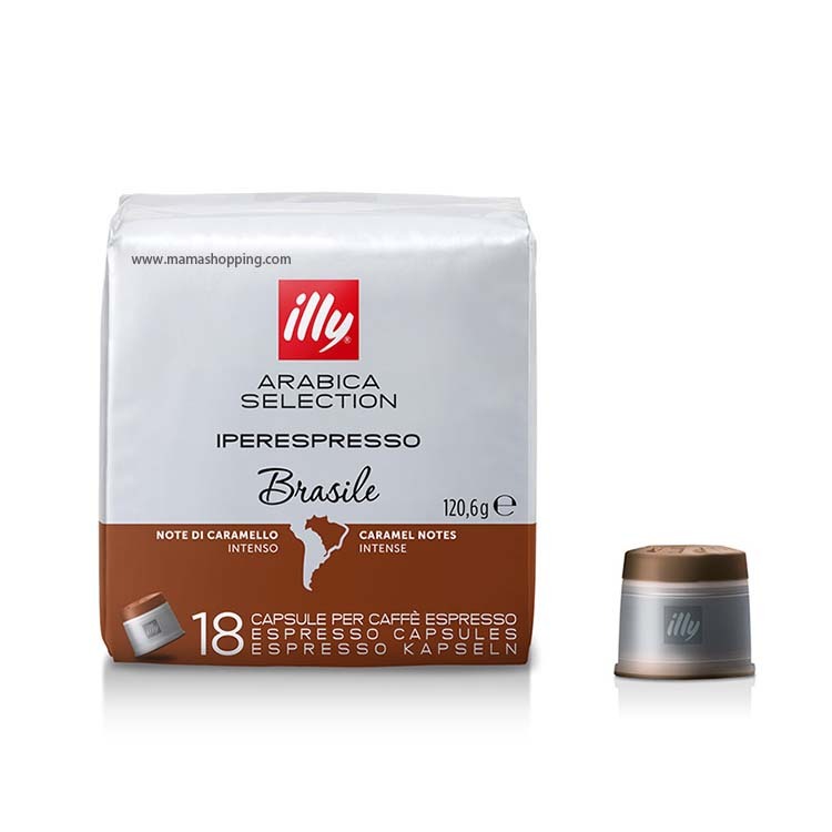 illy 巴西阿拉比加單品咖啡膠囊 (18 粒裝）