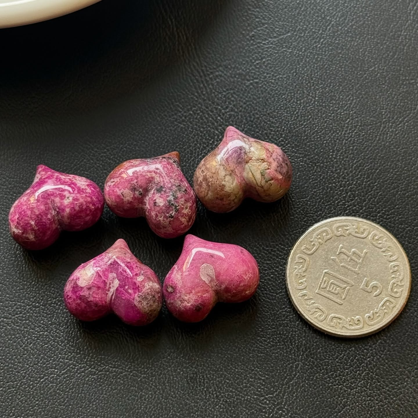 [原石] 鈷方解石 愛心