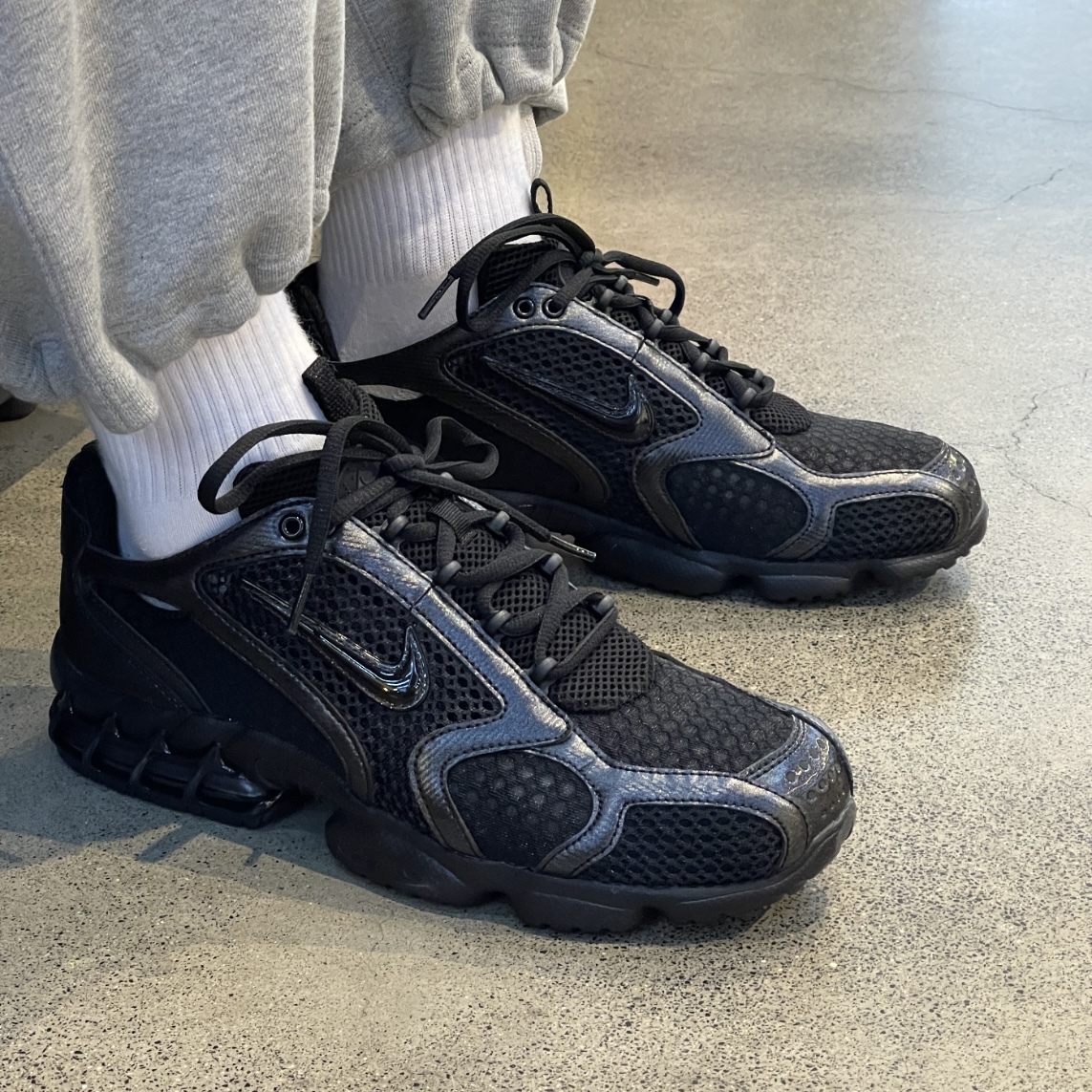 NIKE AIR ZOOM SPIRIDON CAGE 2 TRIPLE BLACK 休閒鞋 男鞋 運動鞋  黑 HM8497-010