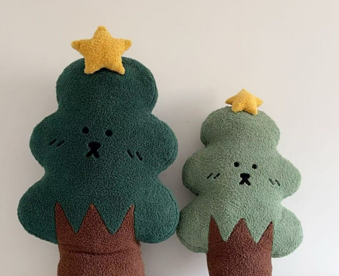 《6428》可愛聖誕樹抱枕