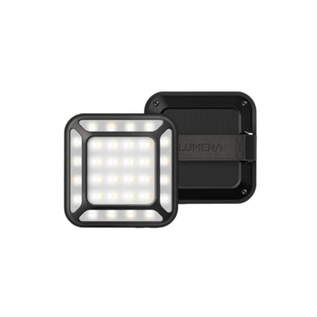 Lumena｜Mini｜五面廣角行動電源 LED 燈｜經典黑