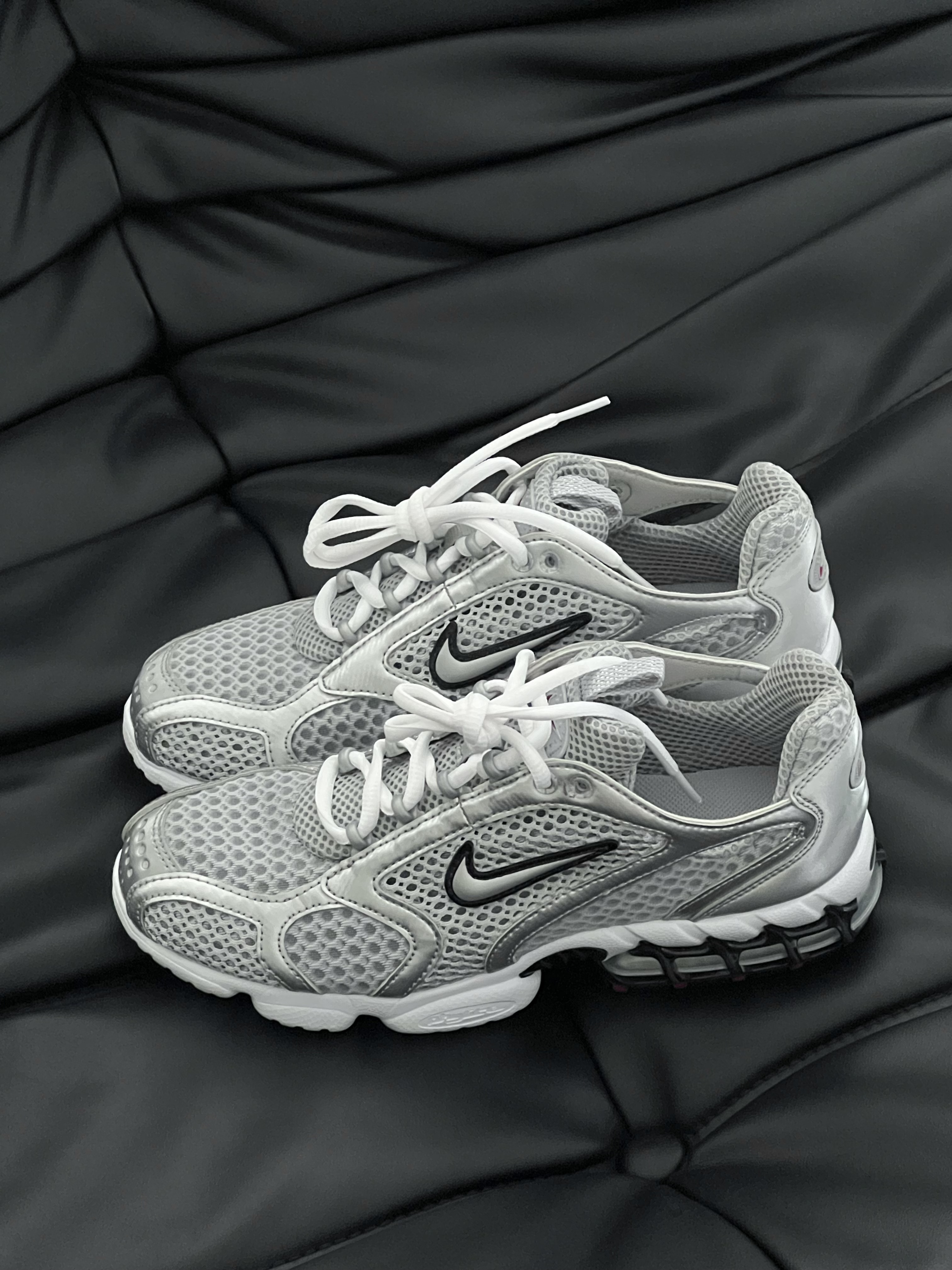 代購-Nike Air Zoom Spiridon Cage 2 液態銀 CJ1288-001