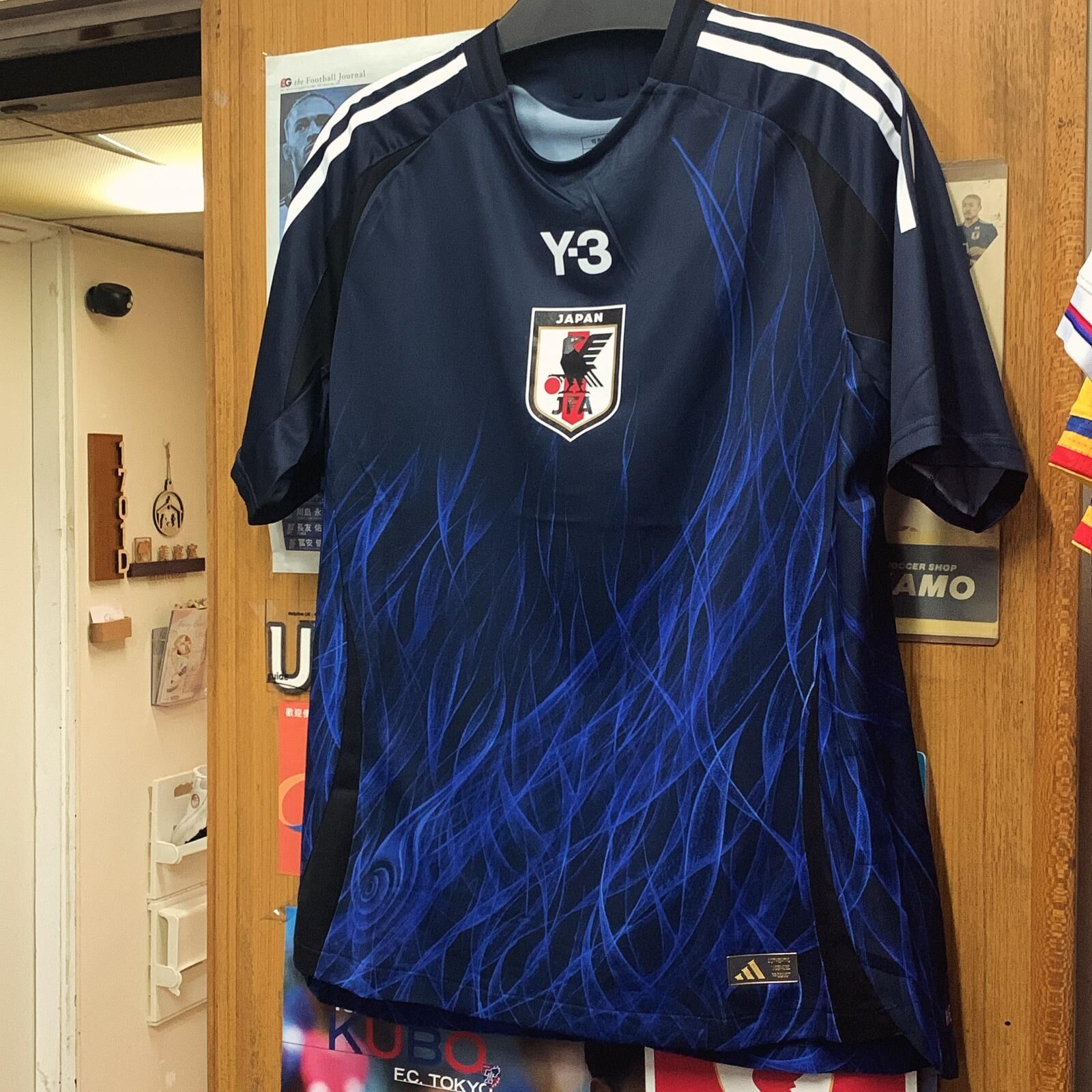 2024 Japan x Y3 Authentic Home Shirt with 6 ENDO & Patch
