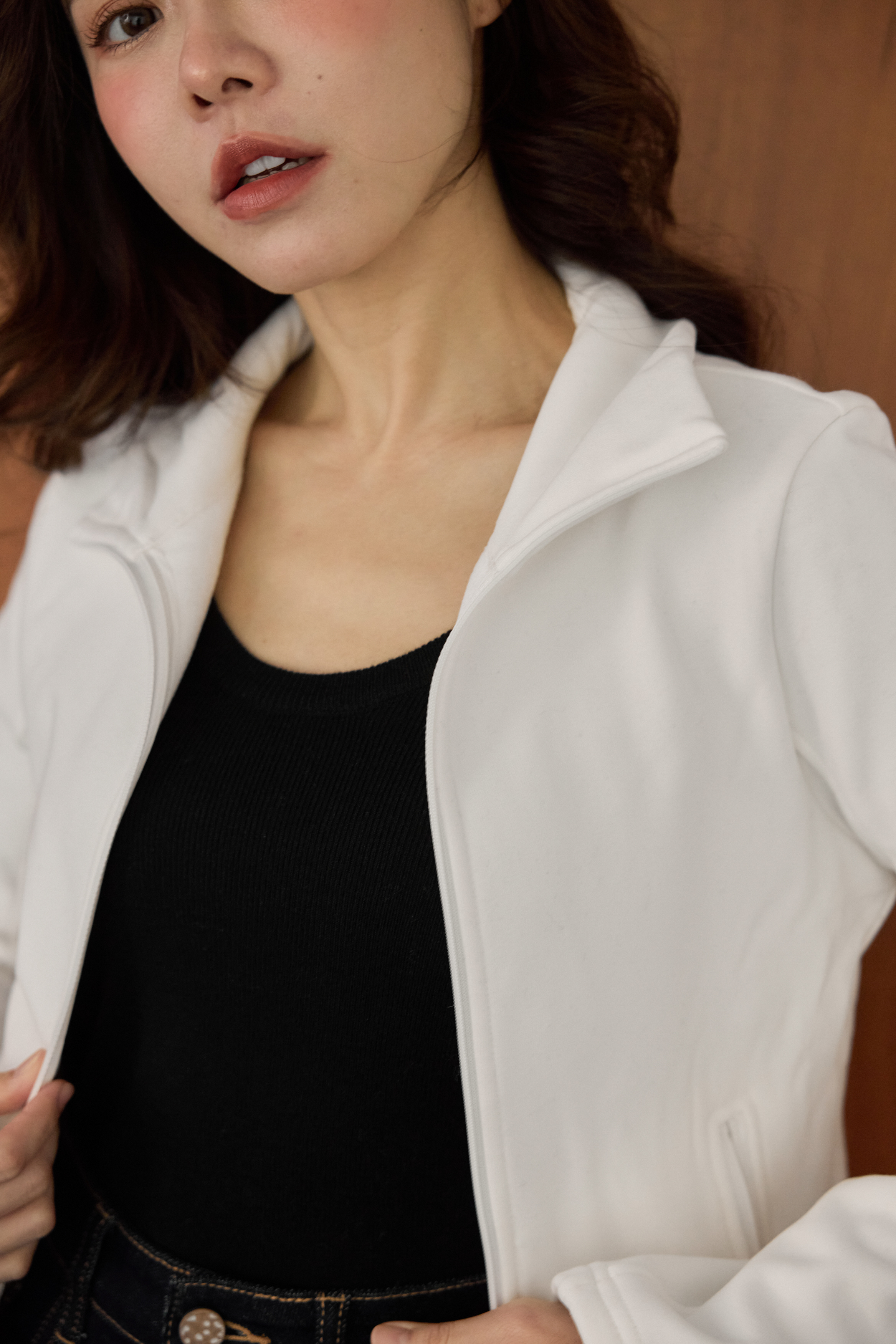 5% 羊毛親膚內搭衣-百搭黑