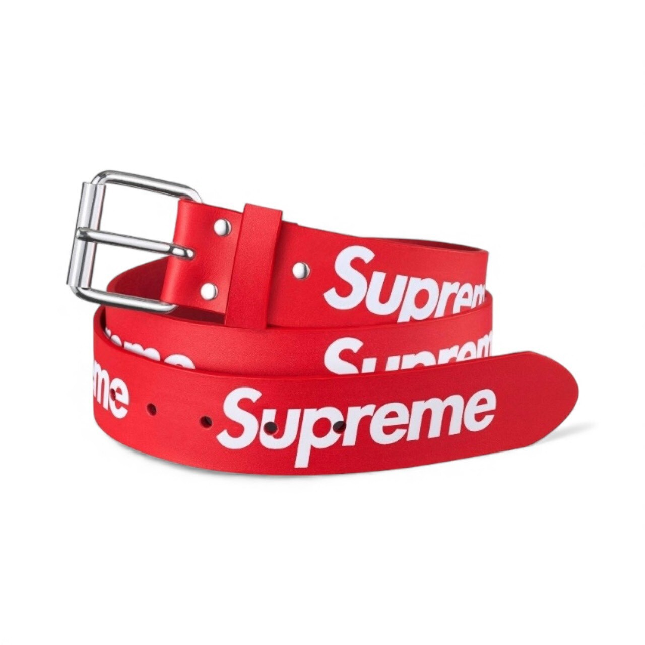 SUPREME REPEAT LEATHER BELT