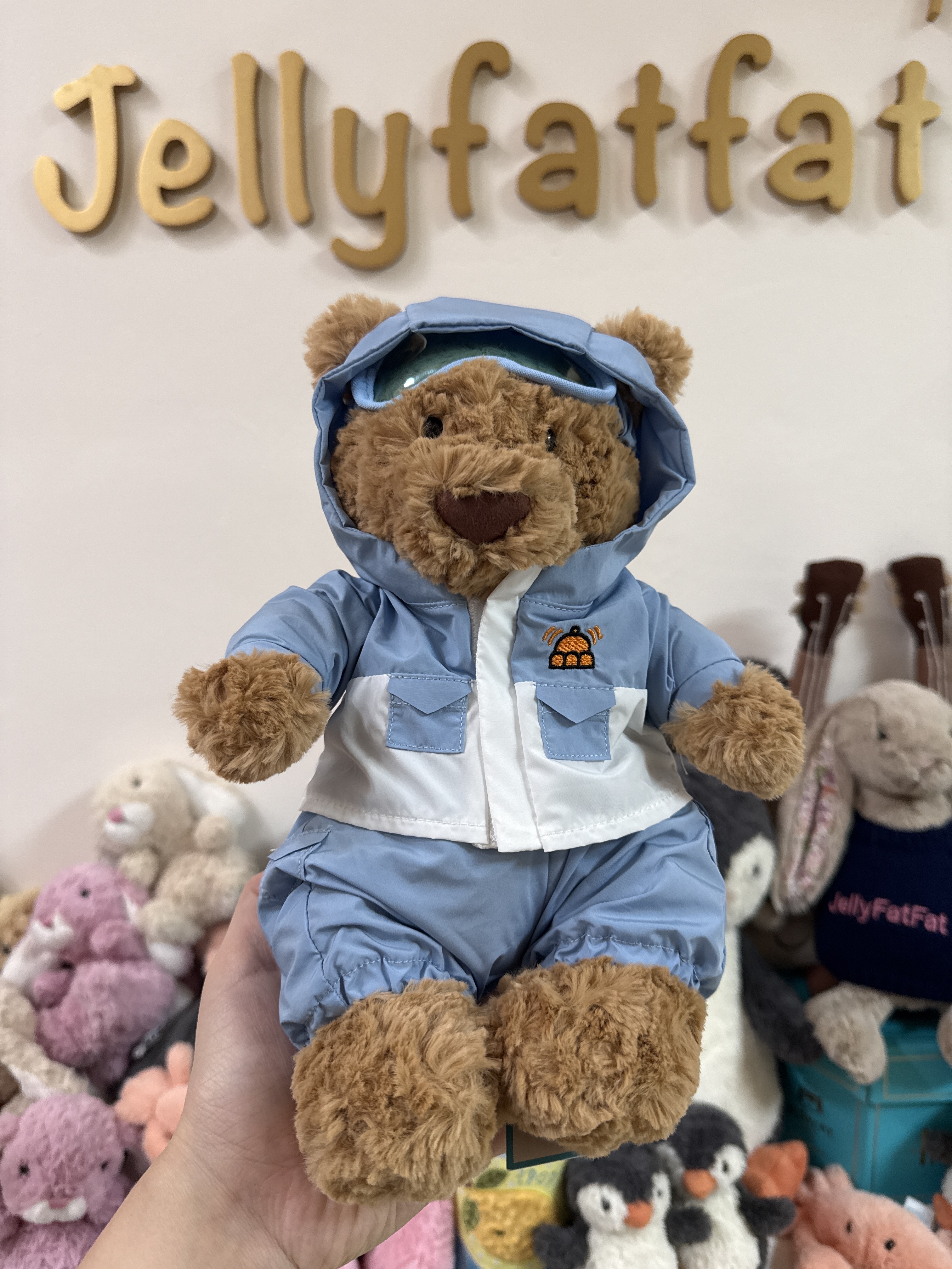 Jellycat Bartholomew Bear 'Snow Suit'