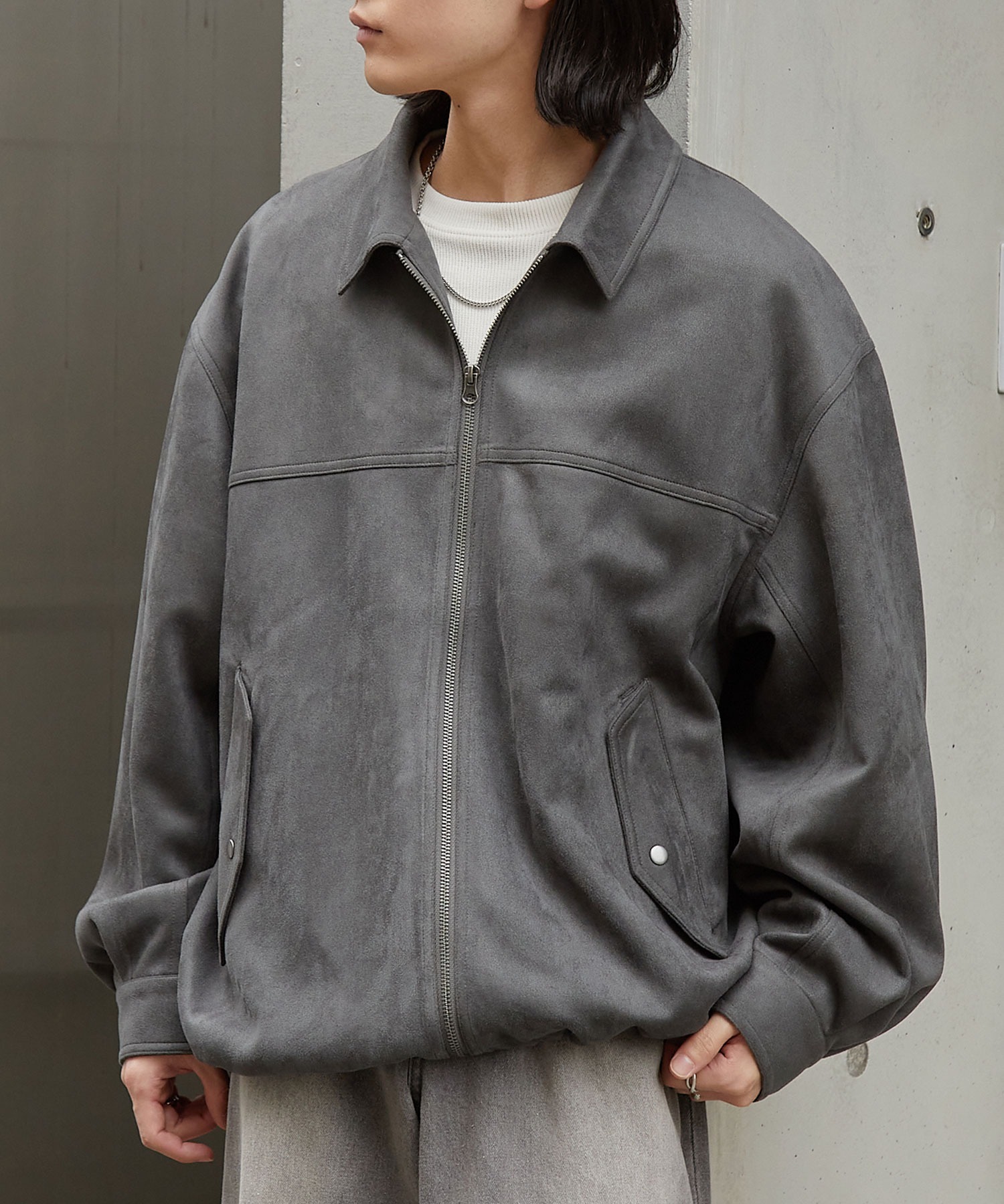 Mono mart 🇯🇵 絨面磨毛飛行夾克 日系選品 jk1226