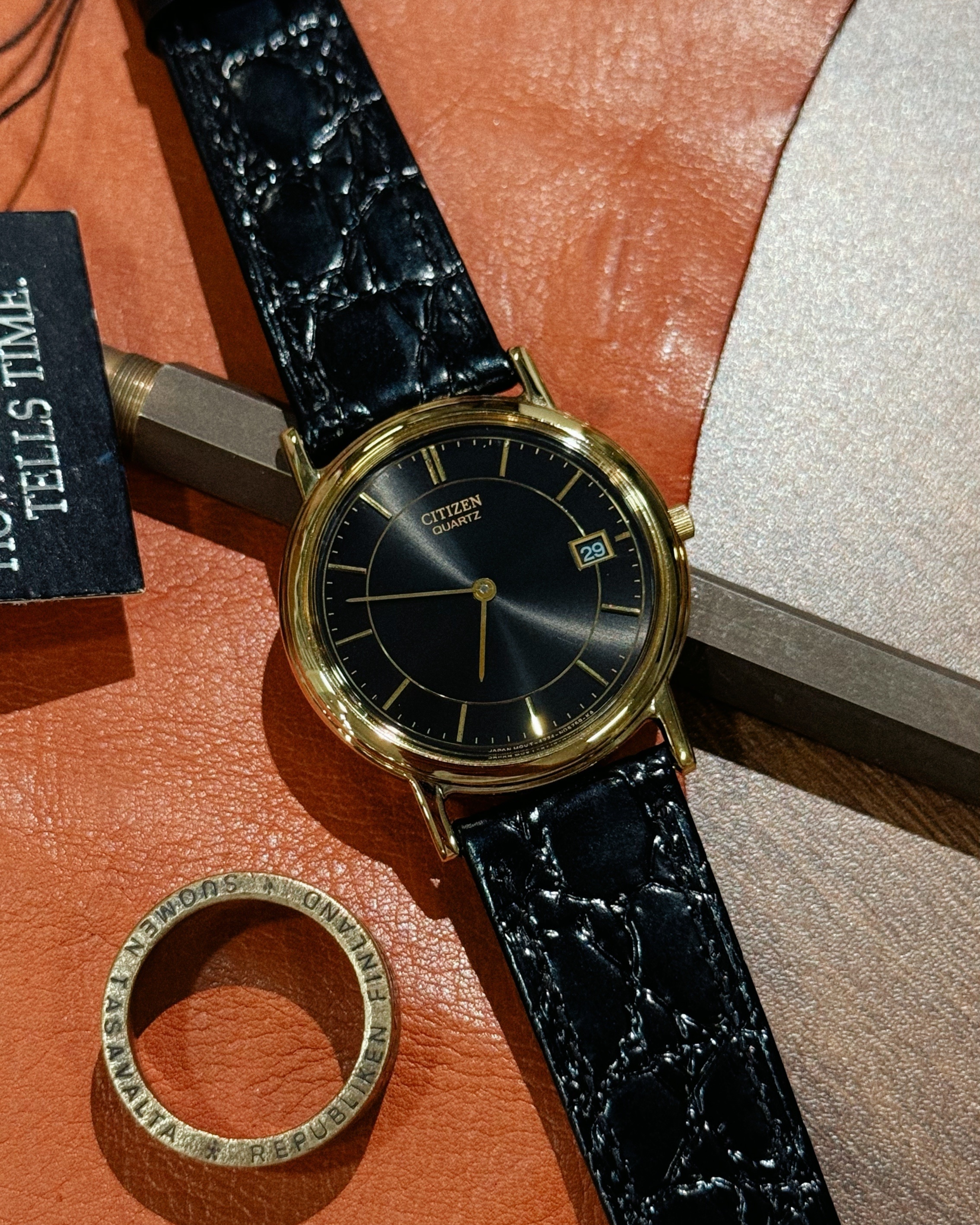 CITIZEN 80年代 已停產 絕版 復古錶 C0423