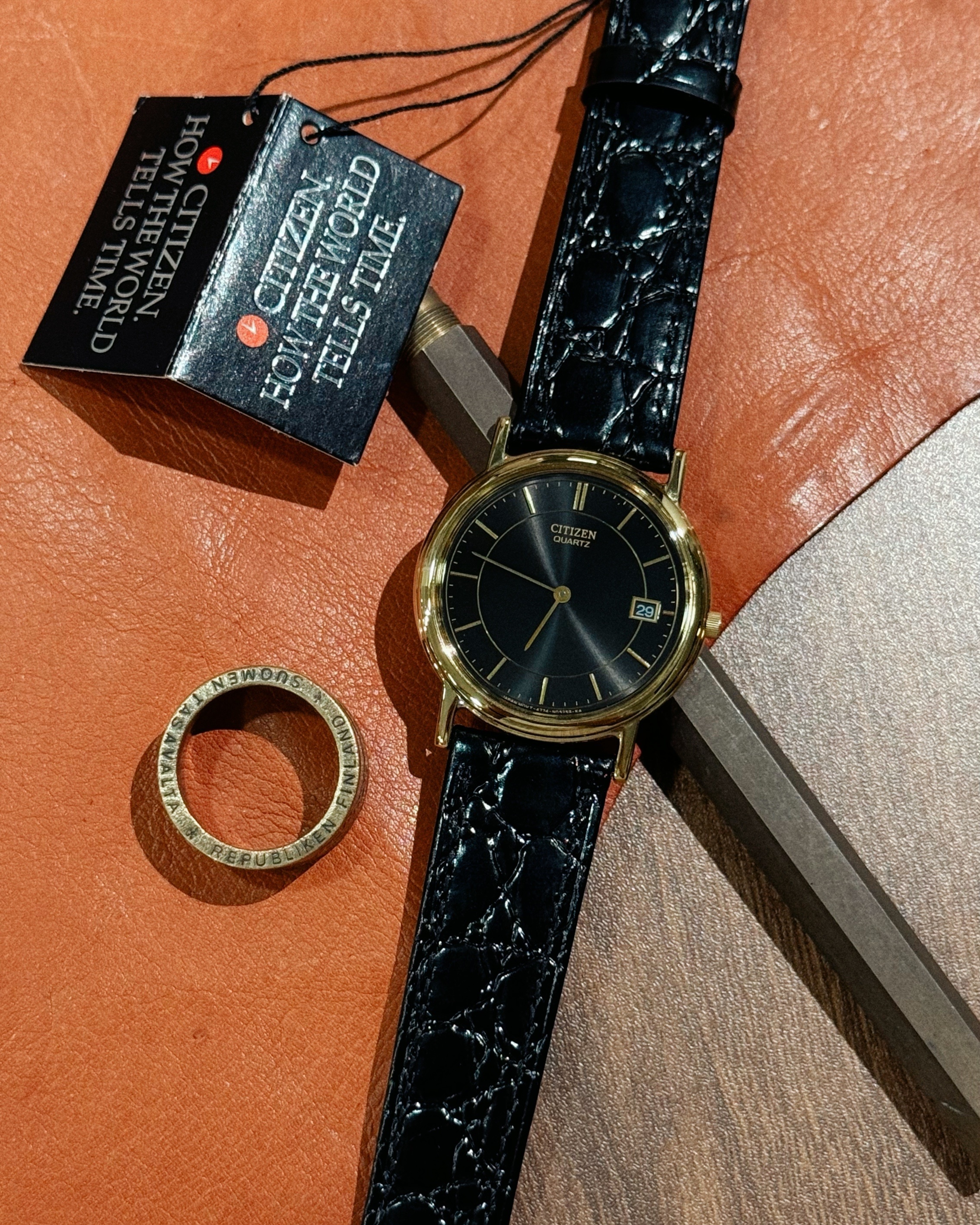 CITIZEN 80年代 已停產 絕版 復古錶 C0423