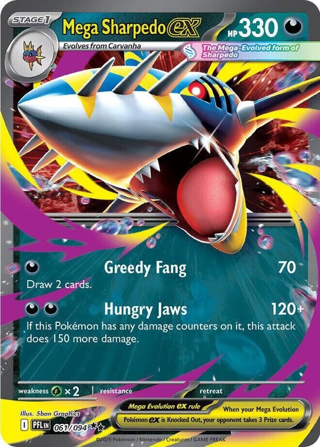 PEL EN 061/094 Mega Sharpedo ex