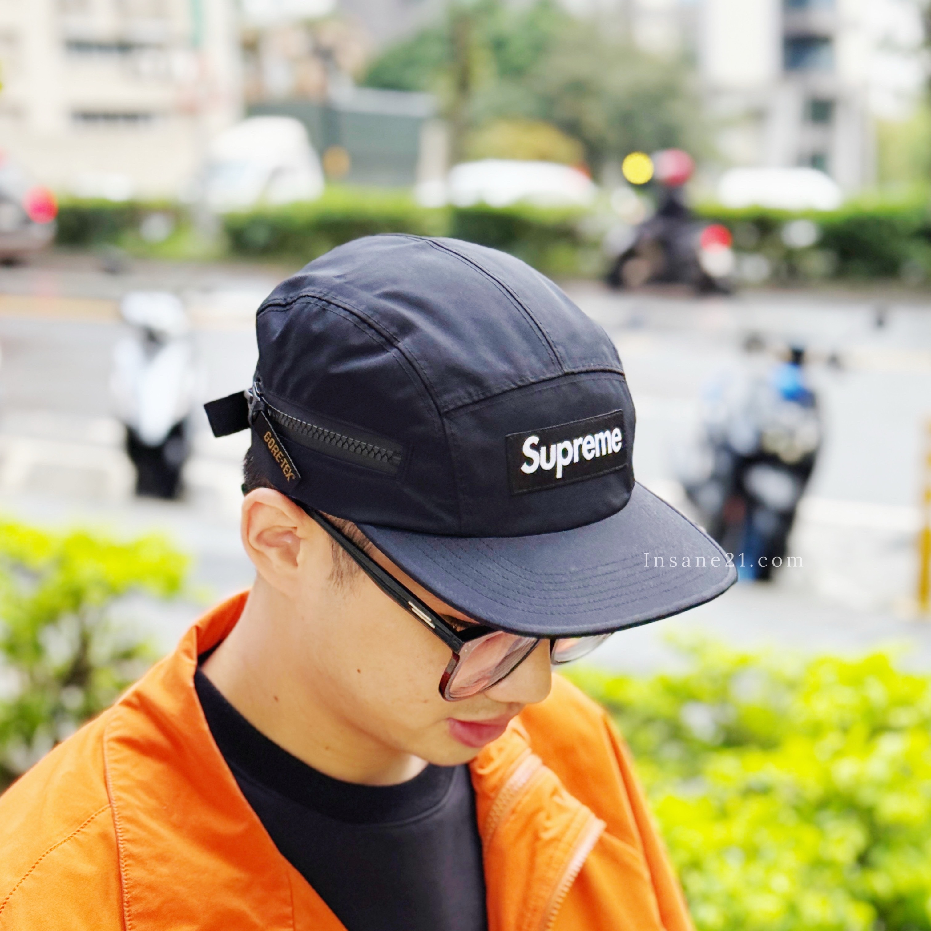SUPREME GORE-TEX CAMP CAP 全黑 防潑水 軍營帽 老帽 帽子 日本