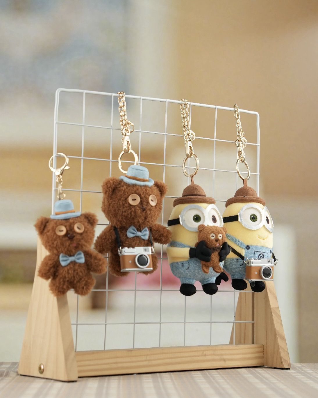 <正版授權>小小兵 Bob 鮑勃 Tim熊 吊飾 娃娃 毛絨 玩偶