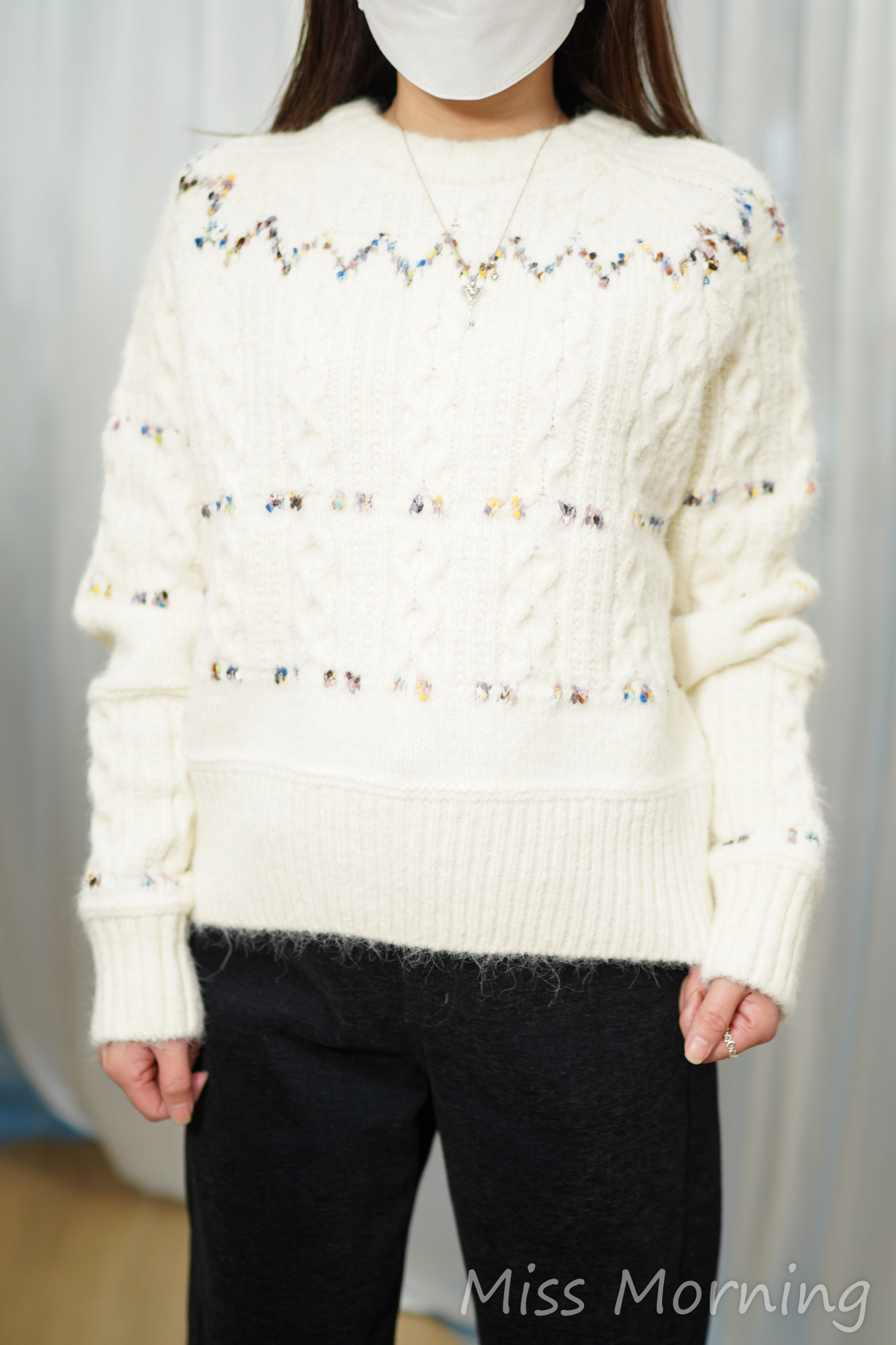 混彩針織衫(14950)