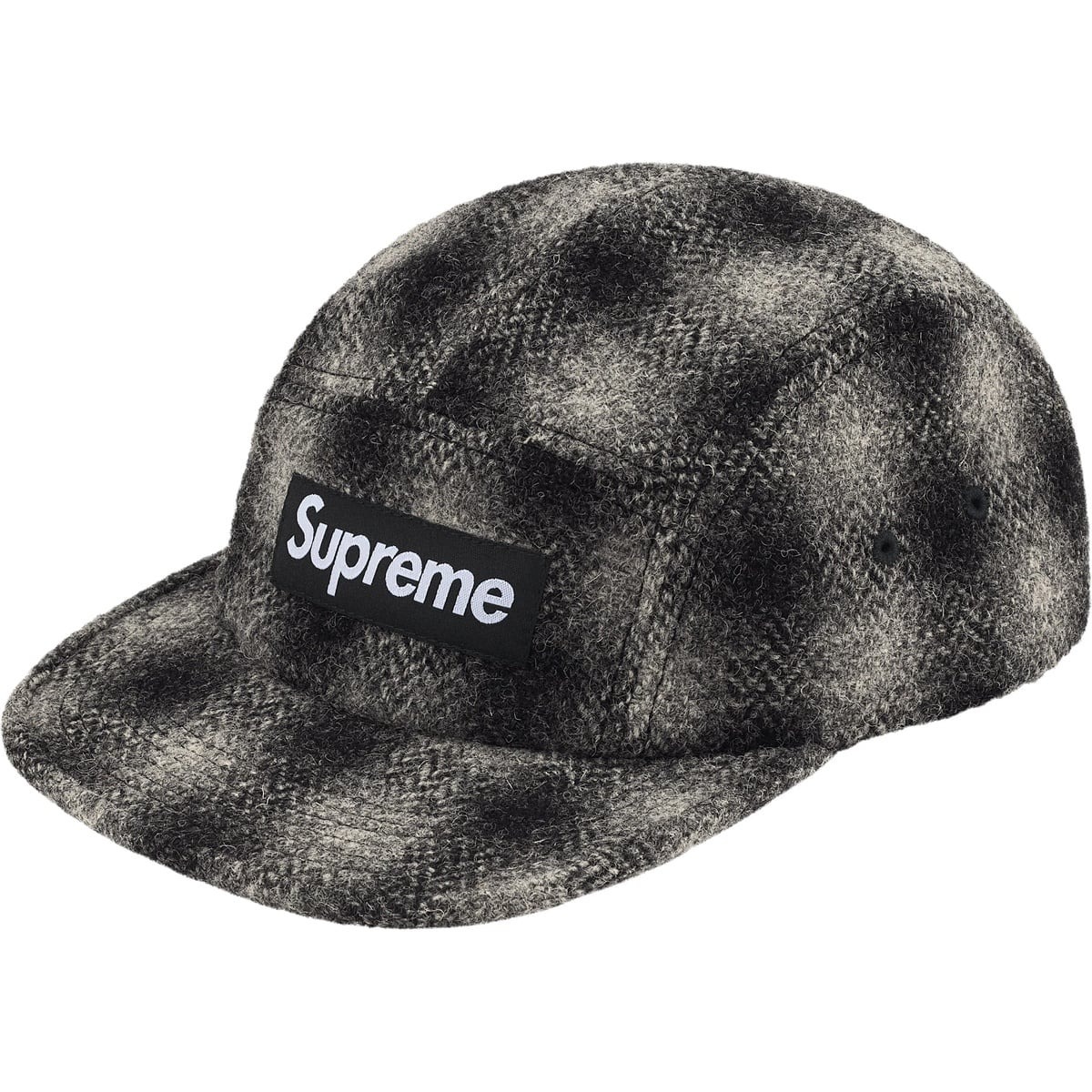 2025AW Supreme Harris Tweed Camp Cap 聯名 羊毛 帽子 棒球帽 現貨 FW25H14