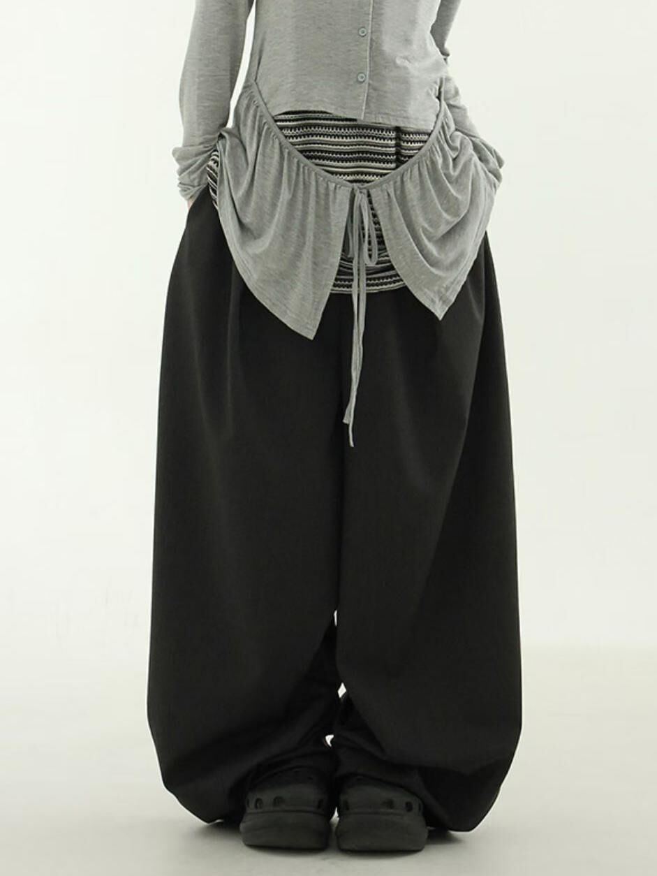 淨色鬆身西褲 2S1-013P