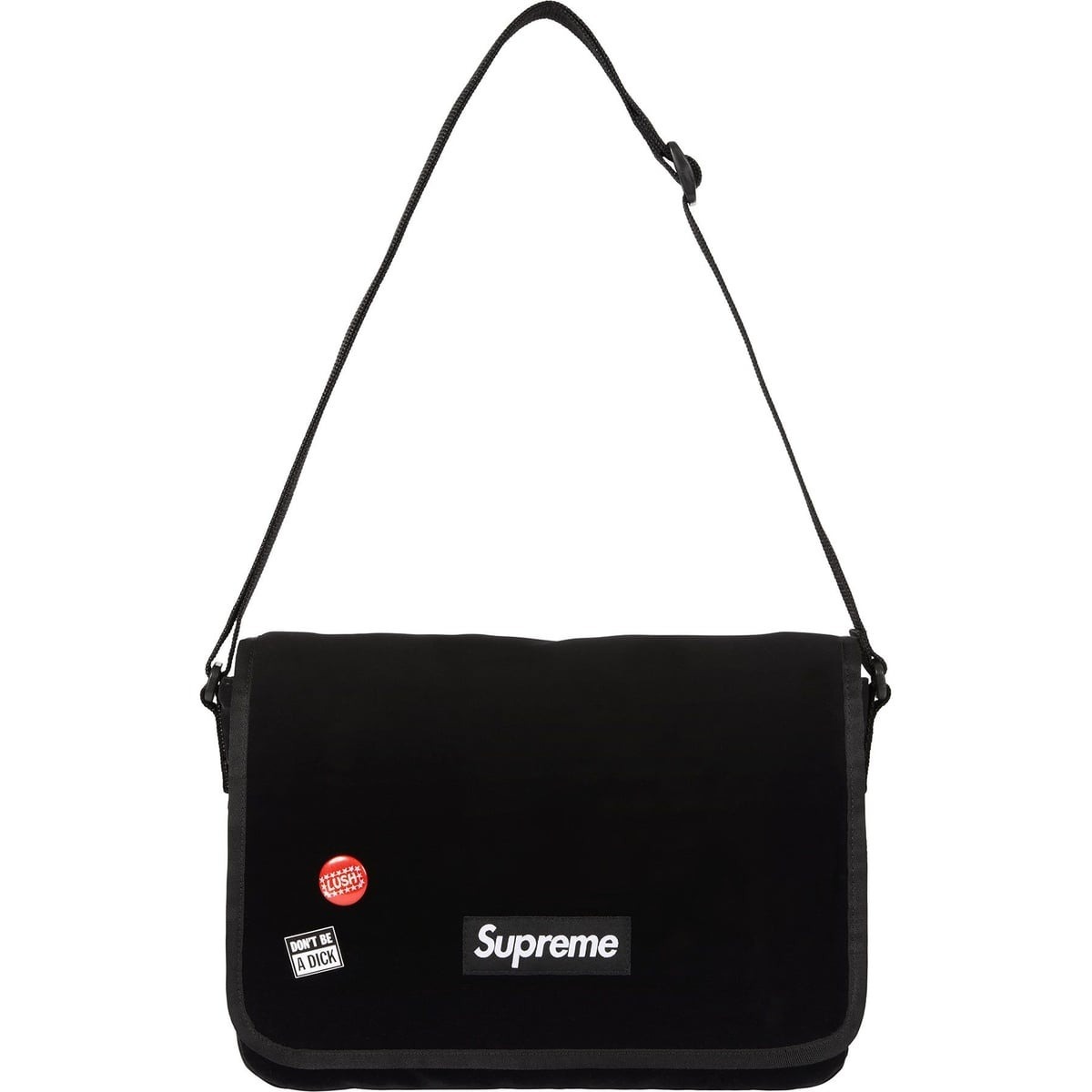 2025AW Supreme Velvet Small Messenger Bag 天鵝絨 郵差包 側背包 現貨 FW25B9