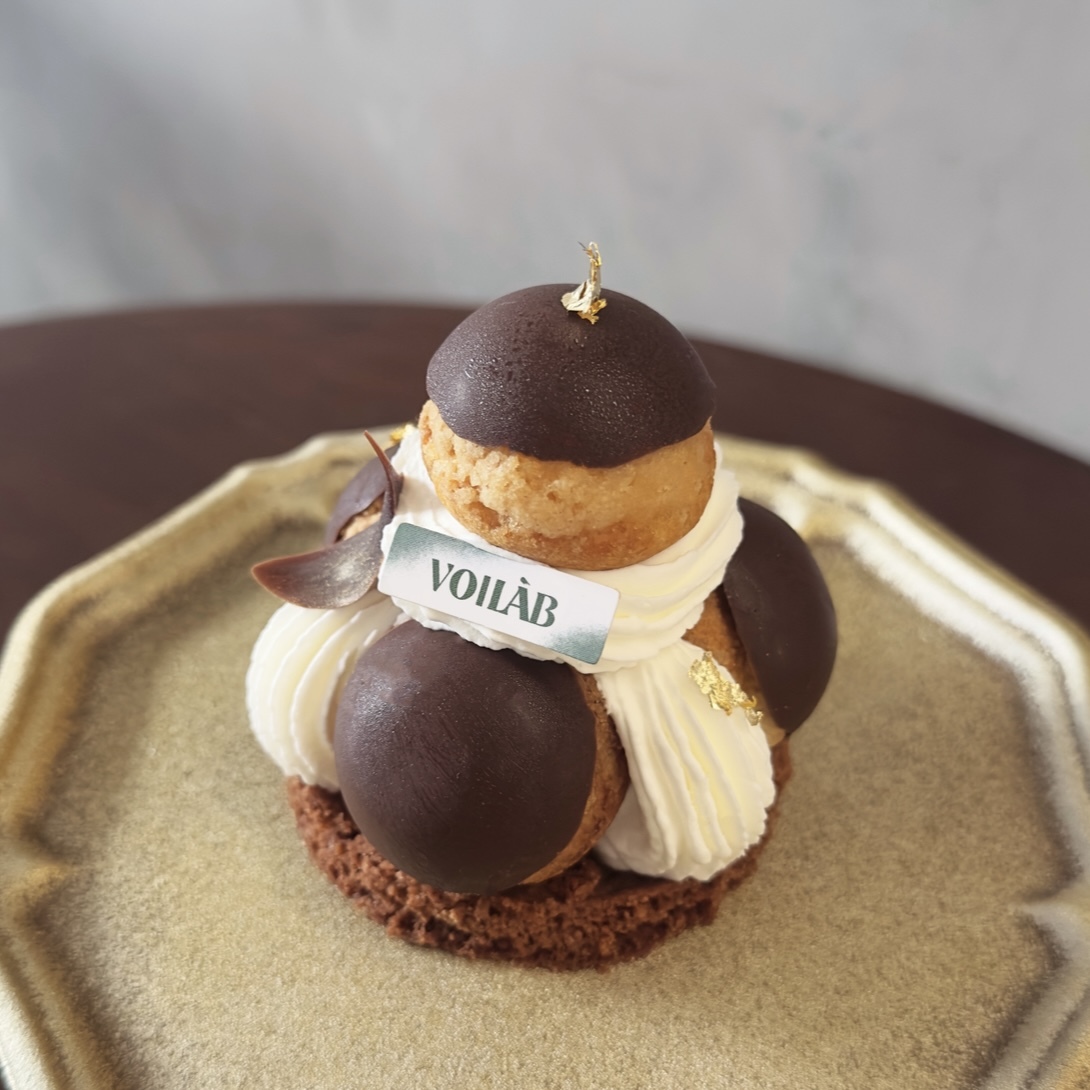 迷你可可洋梨聖多諾黑