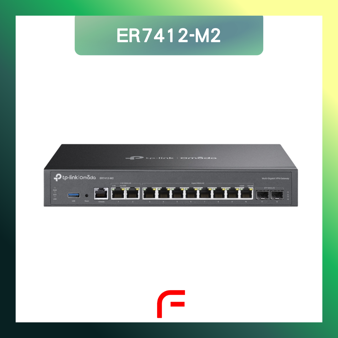 Tp-Link ER7412-M2 - Omada Multi-Gigabit VPN 路由器