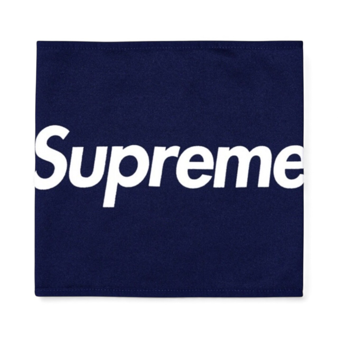 SUPREME 15FW FLEECE NECK GAITER CAMO / NAVY