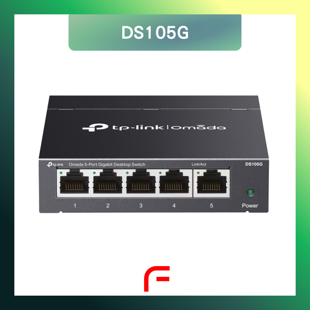 Tp-Link DS105G - Omada 5-Port Gigabit Unmanaged Desktop Switch 5 連接埠千兆 非託管桌面交換機
