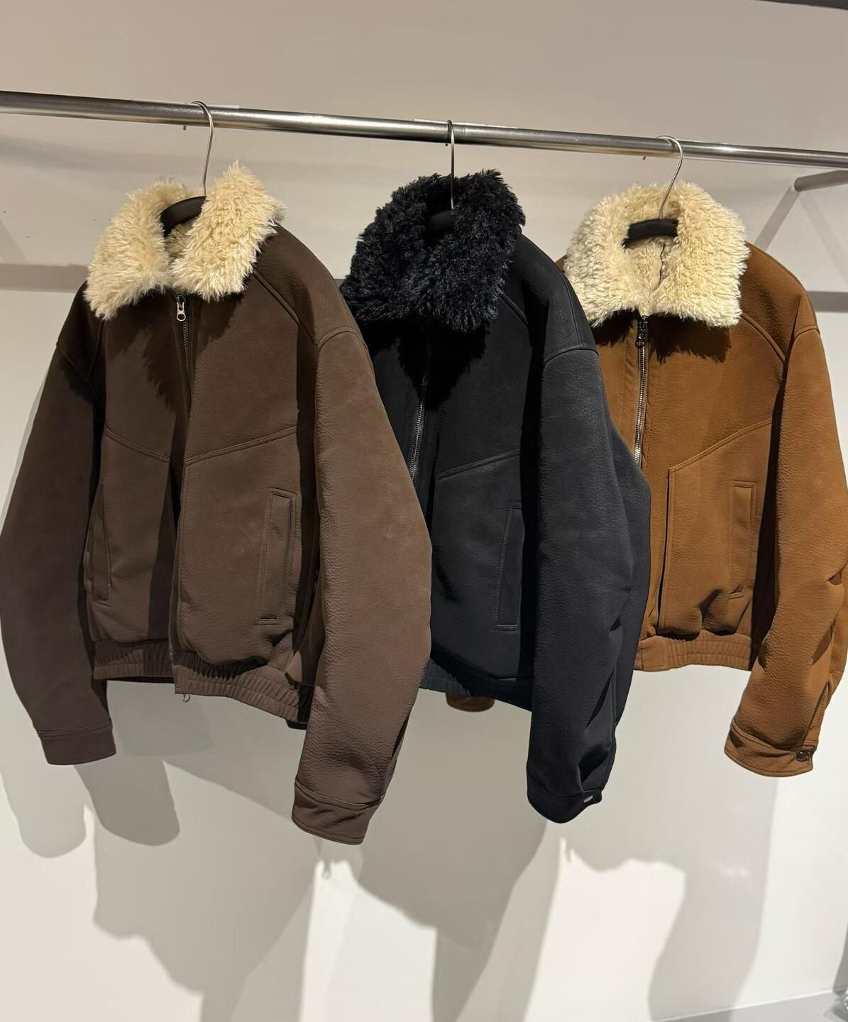 毛毛領拉鍊外套 BALLOW-026JK