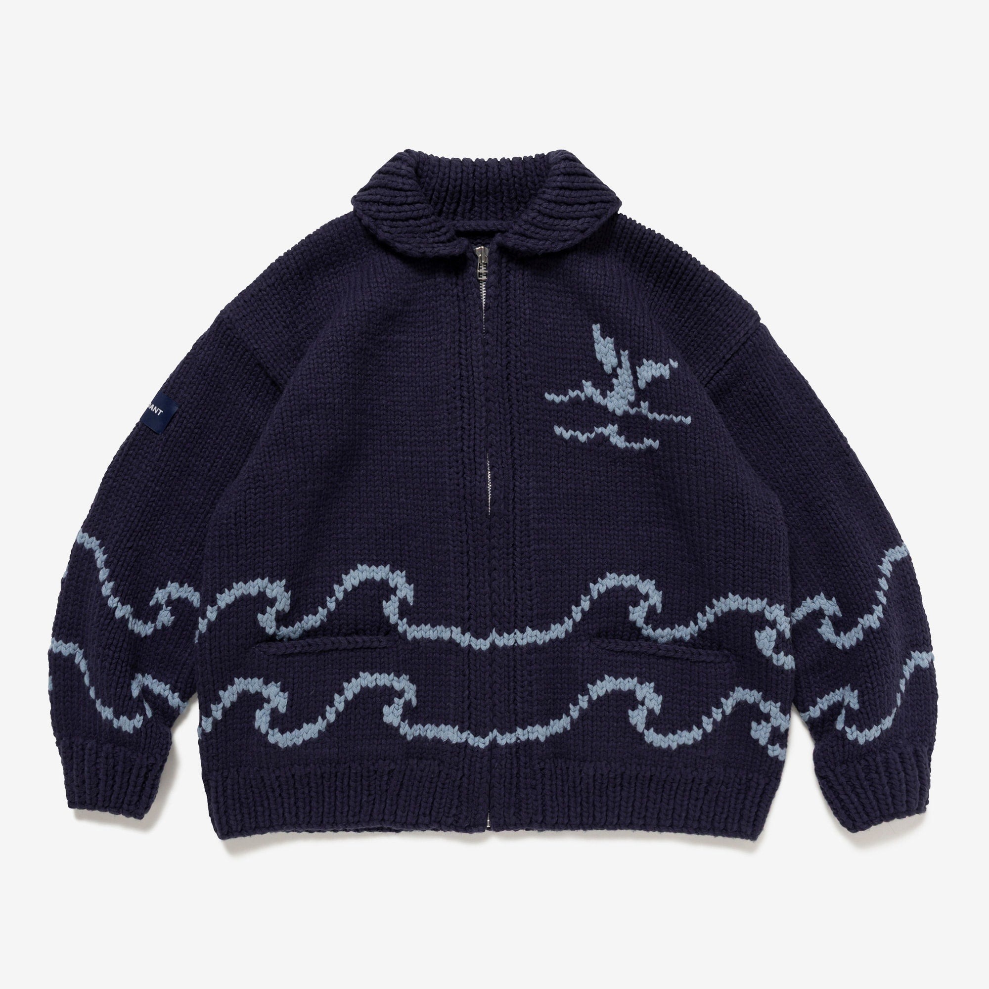 2025AW DESCENDANT CACHALOT COWICHAN SWEATER 鯨魚 毛衣 針織 外套 夾克 現貨 252MADS-JKM01
