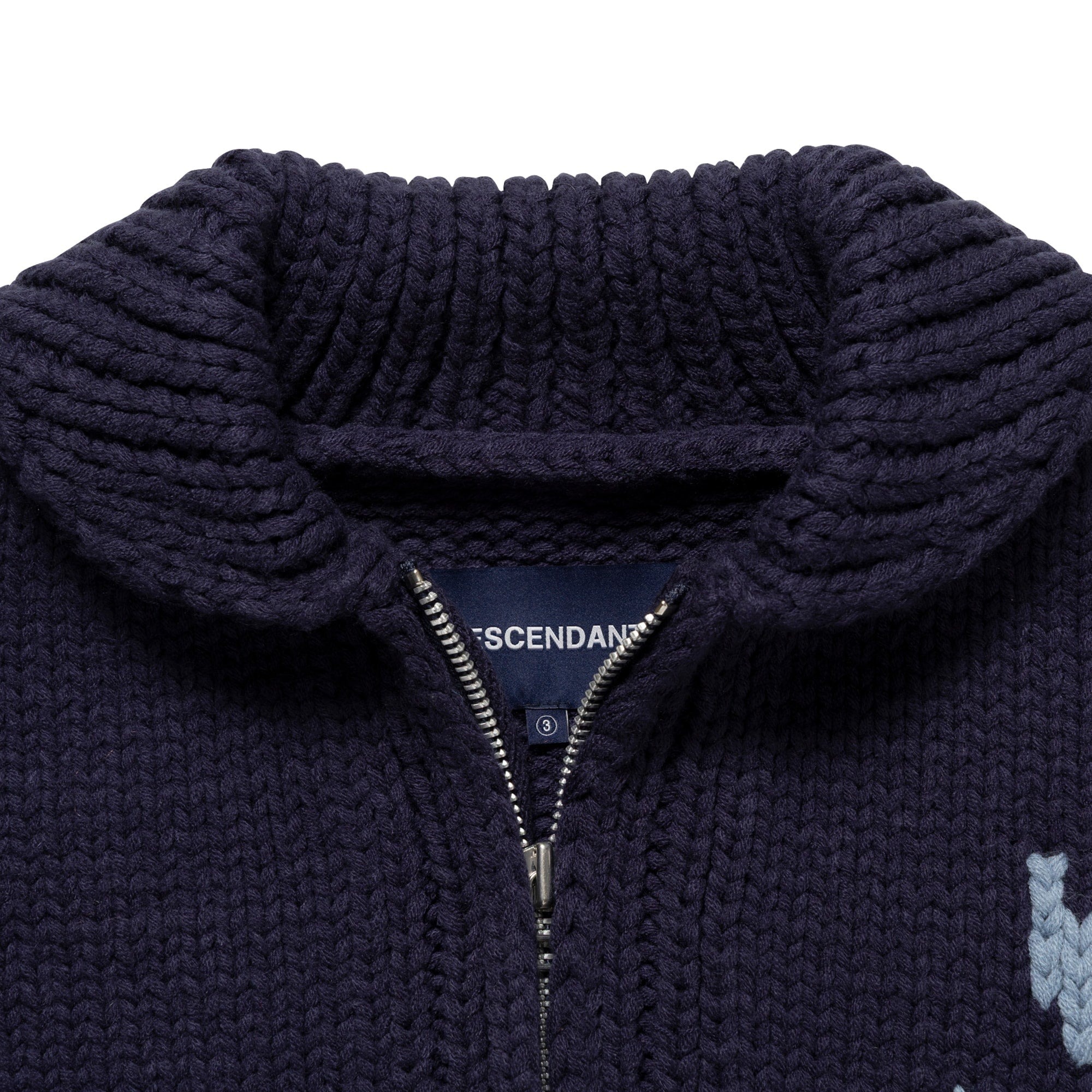 2025AW DESCENDANT CACHALOT COWICHAN SWEATER 鯨魚毛衣針織外套