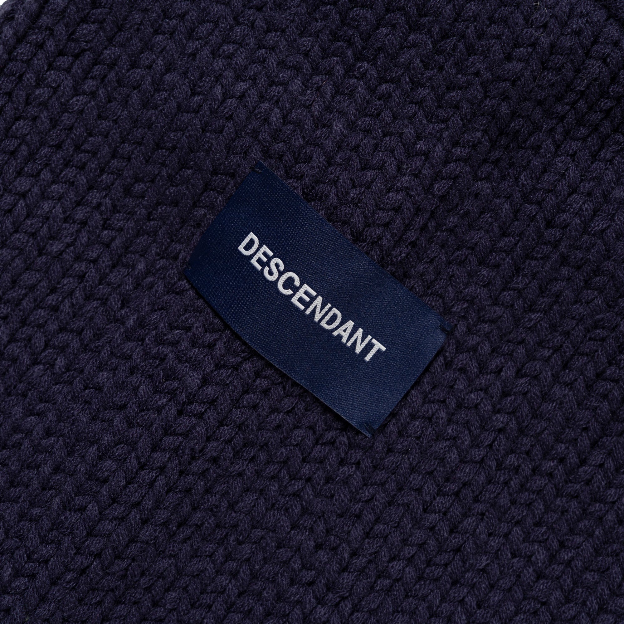 2025AW DESCENDANT CACHALOT COWICHAN SWEATER 鯨魚毛衣針織外套