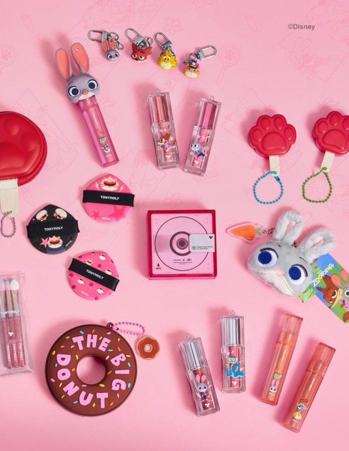 Tonymoly x Zootopia聯名  動物方城市聯名彩妝