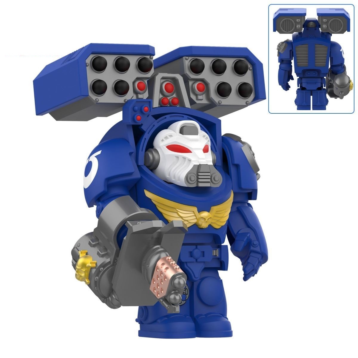 Ultramarines 40k Custom Minifigures fit Lego DY722