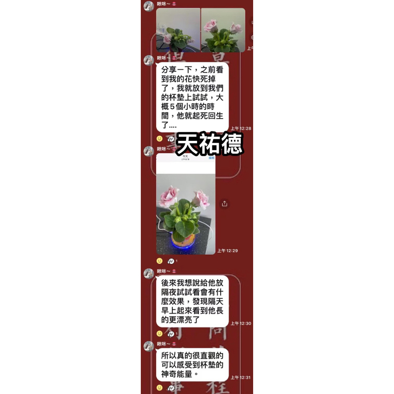 《天祐德》量子化煞除晦水製造器‼️高CP值雙面款杯墊