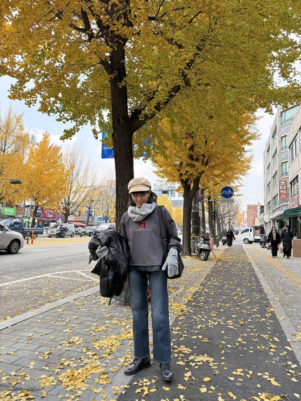 正韓立體愛心下接網紗上衣