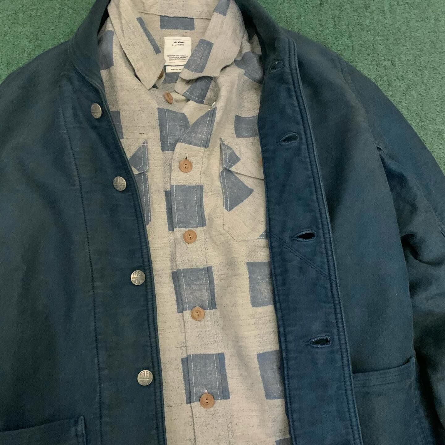 最後價格 LAST PRICE: VISVIM ARTIFACT COVERALL NATURAL DYE (DMGD MOLESKIN) - DK.INDIGO SIZE 2 IN STOCK NOW (現貨發售中)