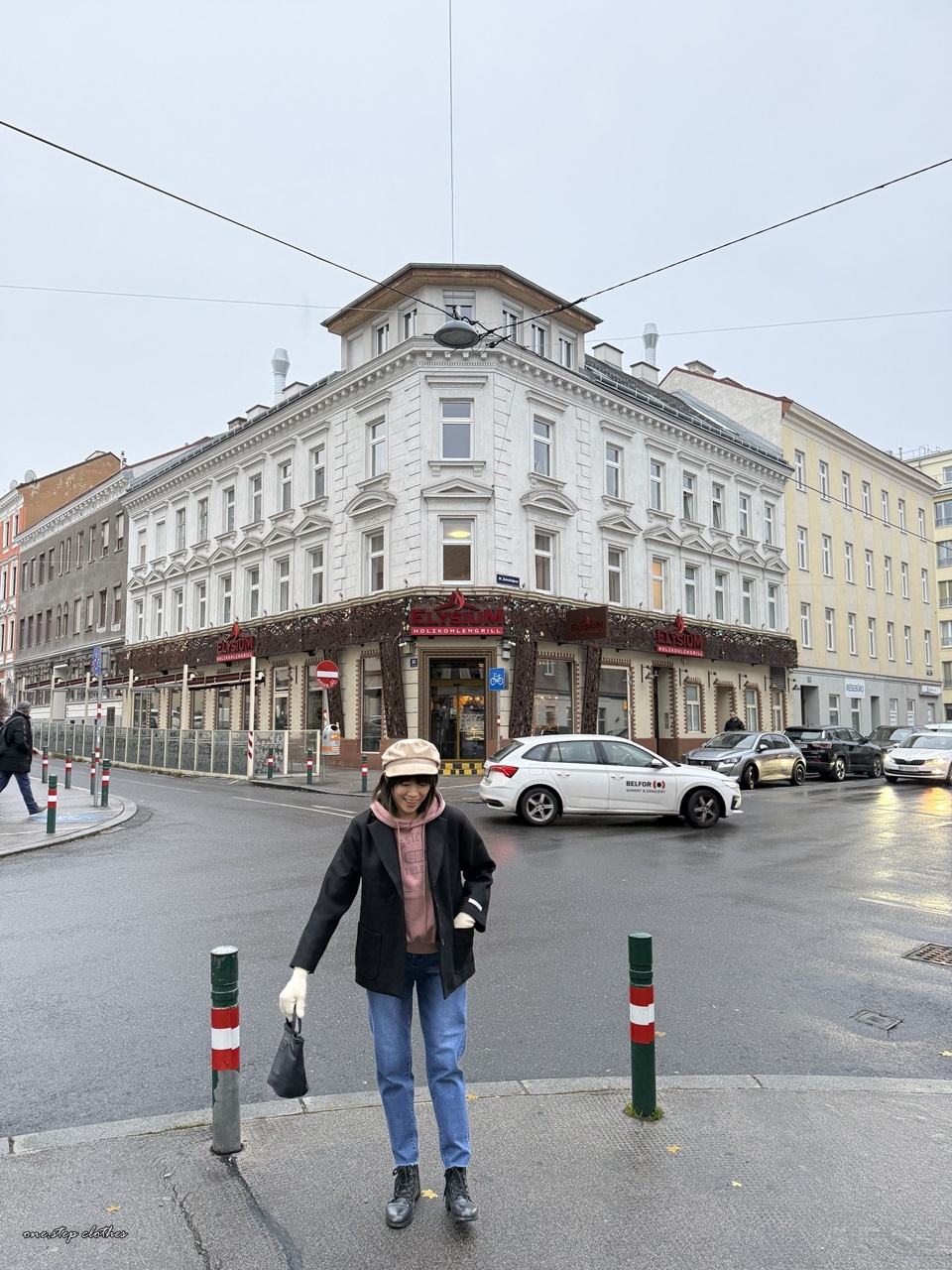 正韓低調質感羊毛西外 (黑)