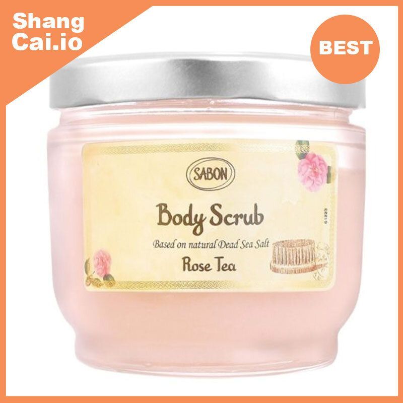 SABON 玫瑰花茶身體磨砂600g [平行進口 7290108925937]