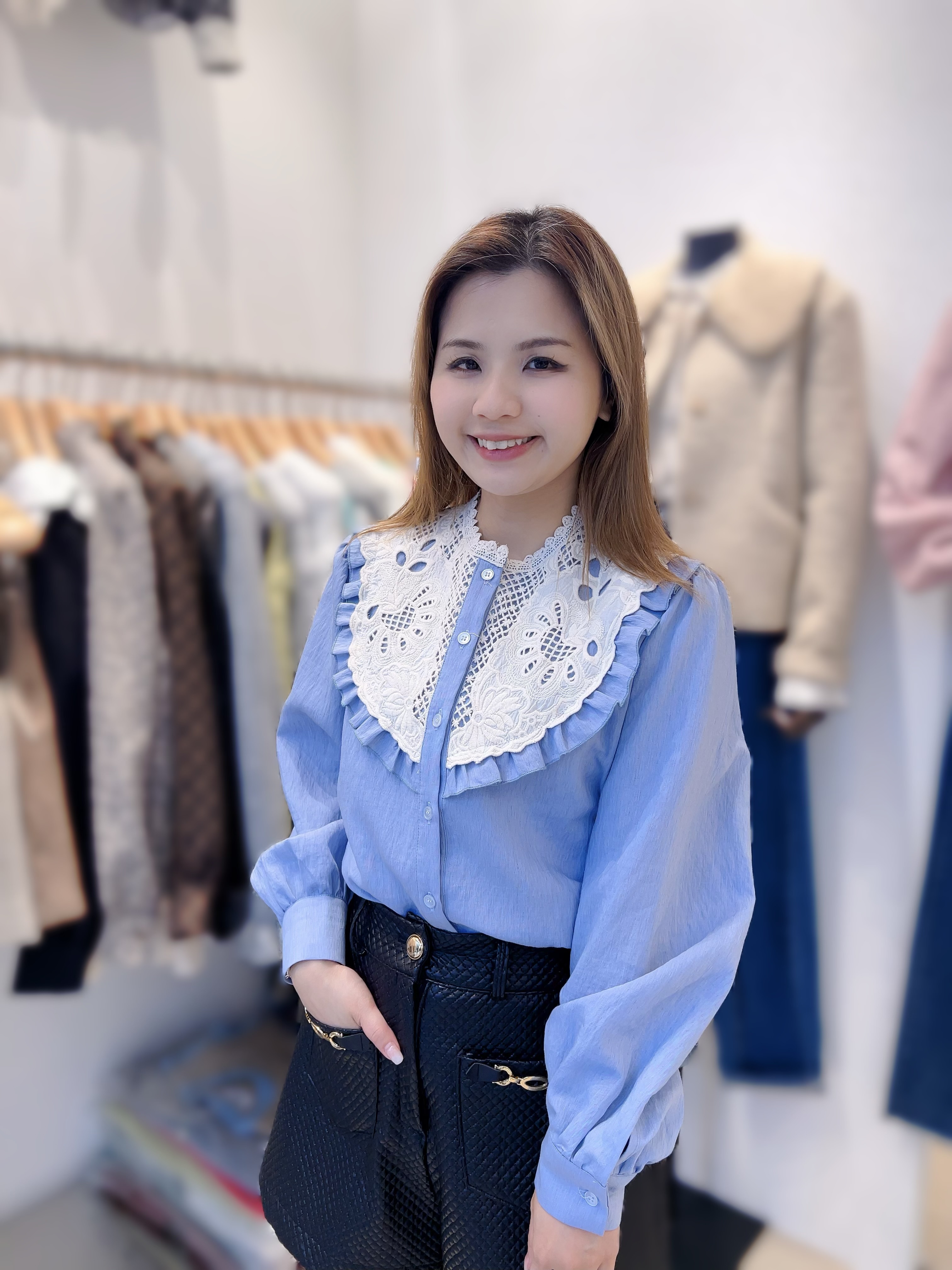 N25  韓國🇰🇷 LACE恤衫   胸44 長23  原價  $479 [一口價]