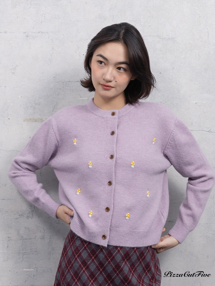小蘑菇針織外套 PizzaCutFive PCF253415066