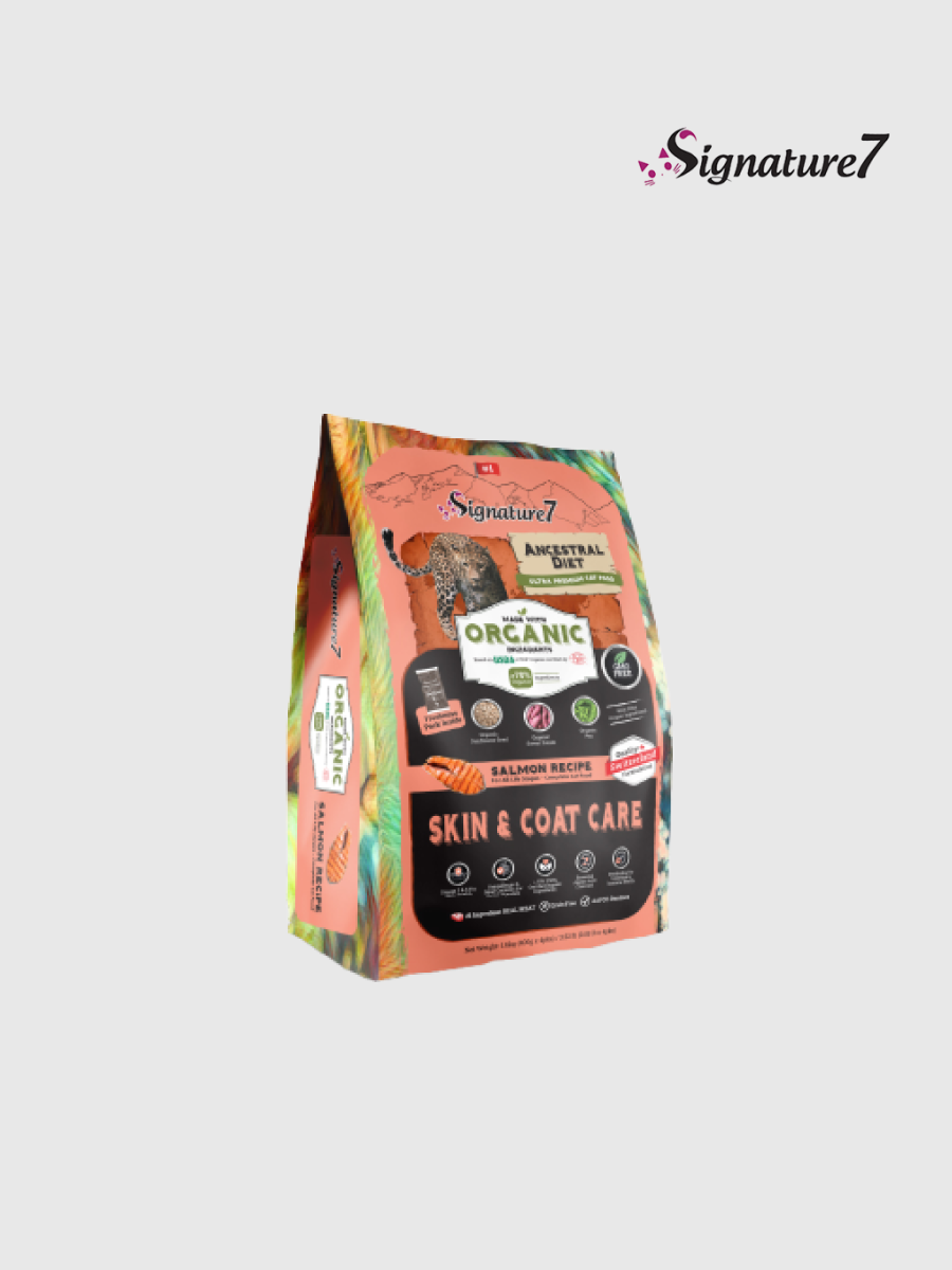 【Signature7 心寵】無穀全齡貓糧｜水解鮭魚 皮毛保健食譜