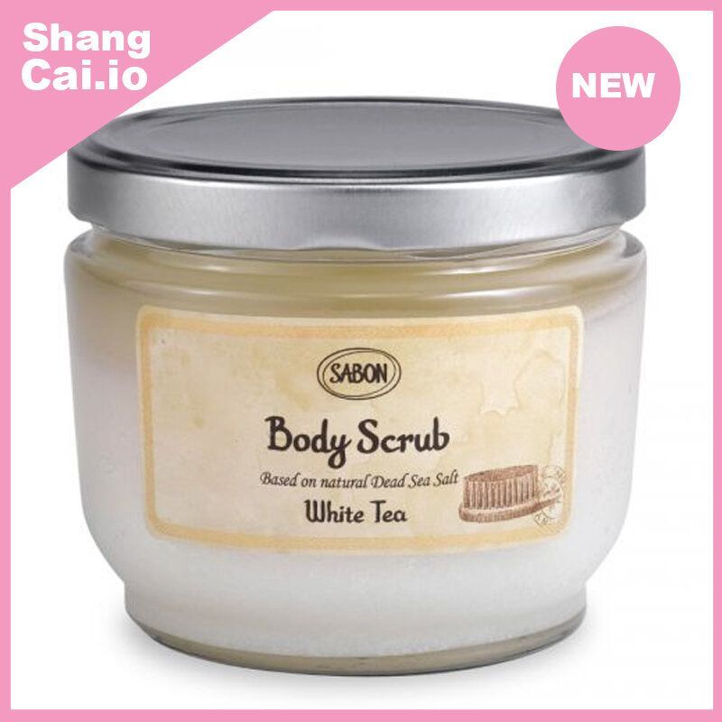 Sabon 白茶身體磨砂膏600g [平行進口7290108925838]