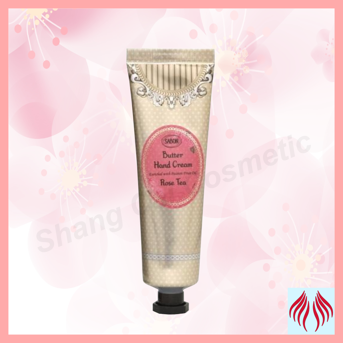 SABON 玫瑰花茶滋潤潤手霜 75ml [平行進口7290108924114]