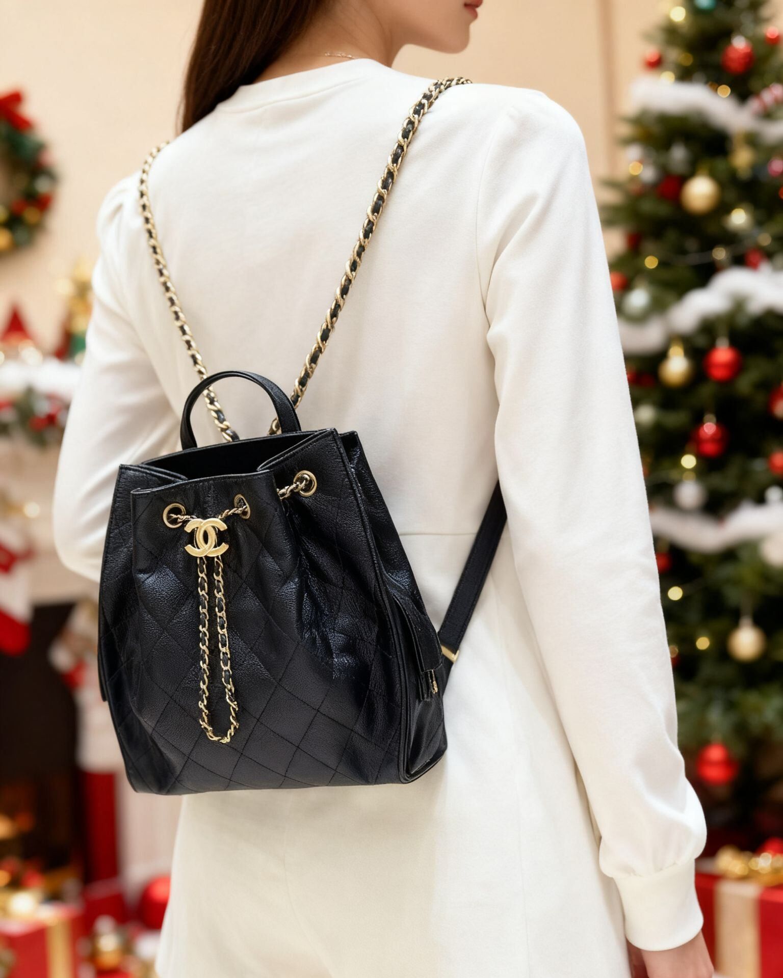 Chanel 25B 雙肩包