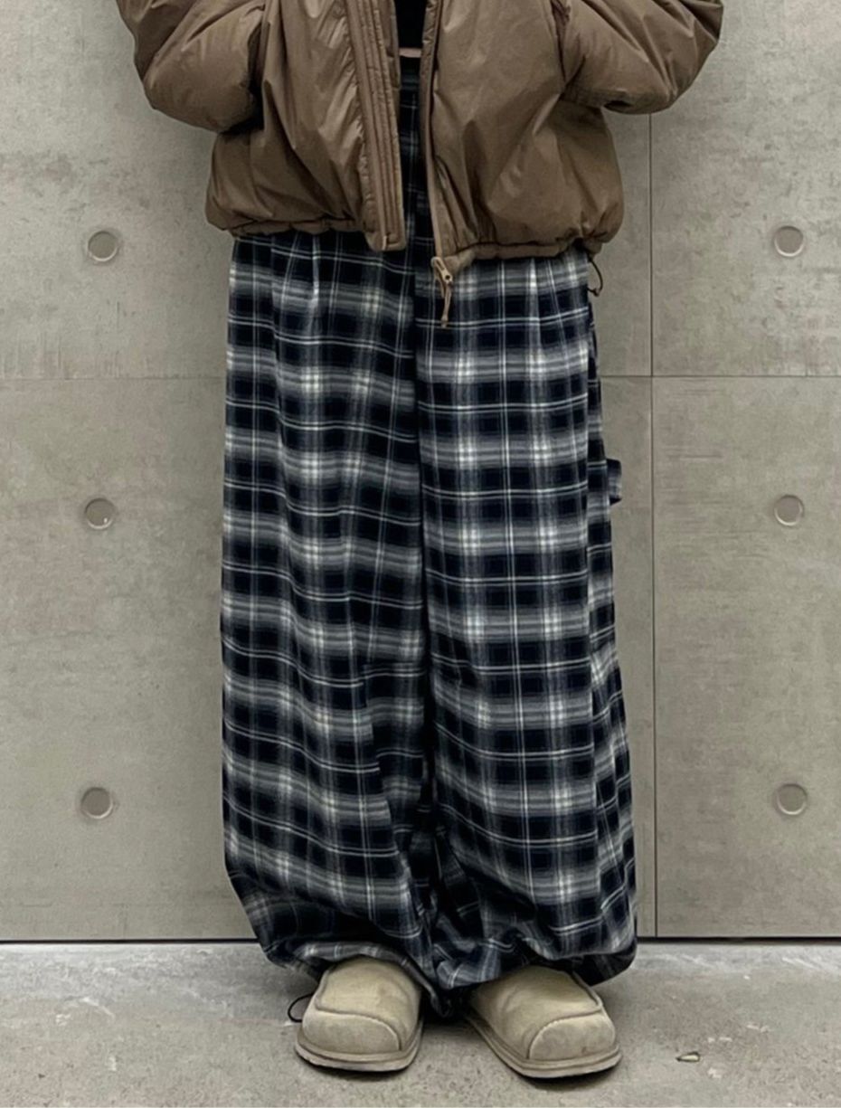 格仔鬆身褲 PULSE-189P