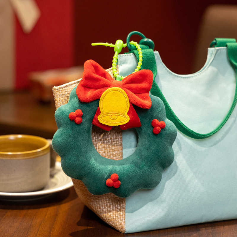 《11305》聖誕節花圈吊飾/15cm