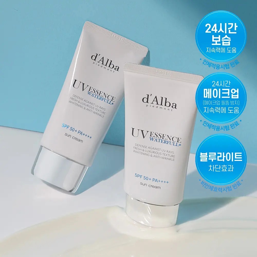 [ dAlba ] UV Essence Waterfull Essence Sun Cream 50ml