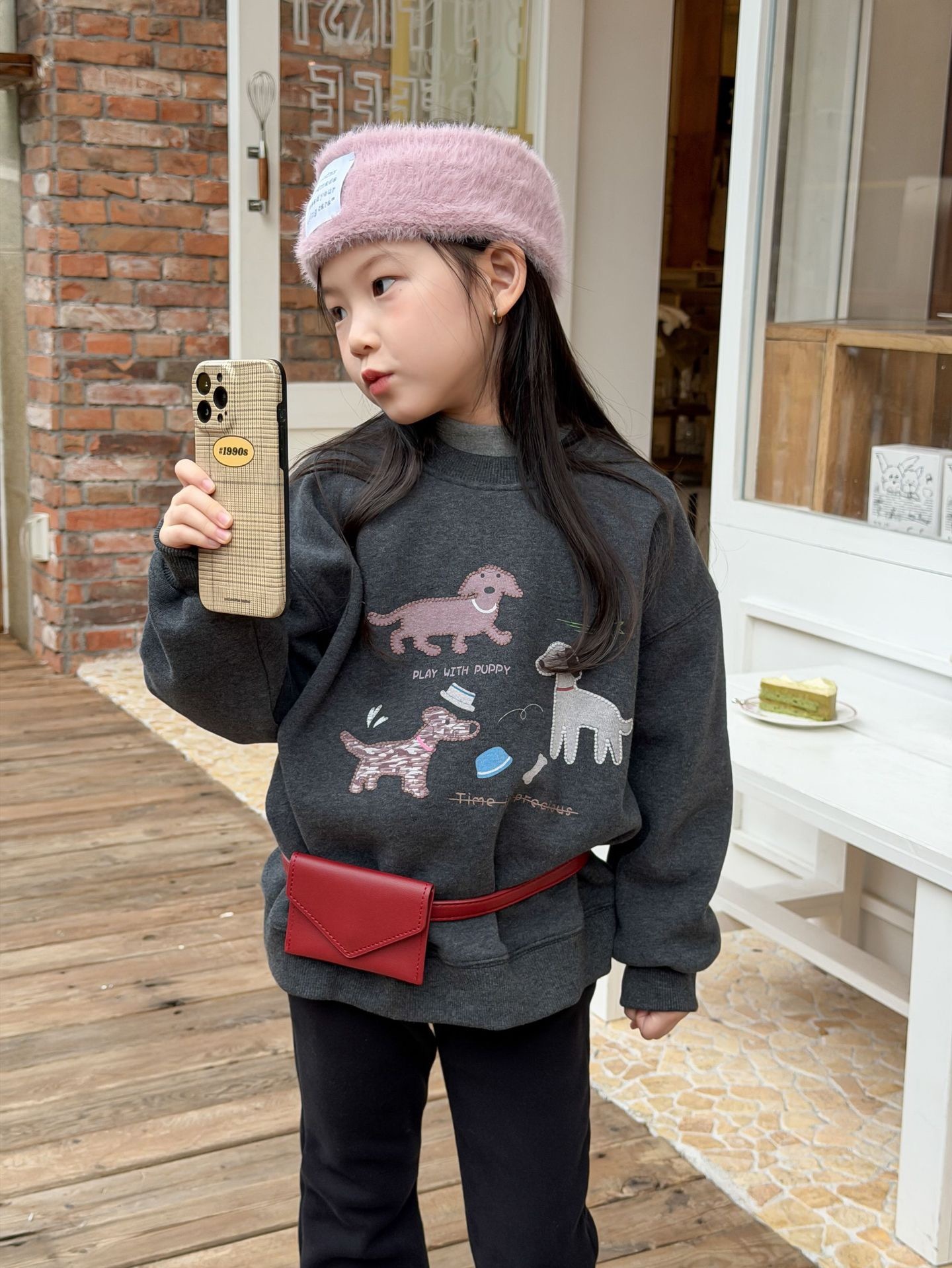 兩色奧利絨狗狗保暖上衣