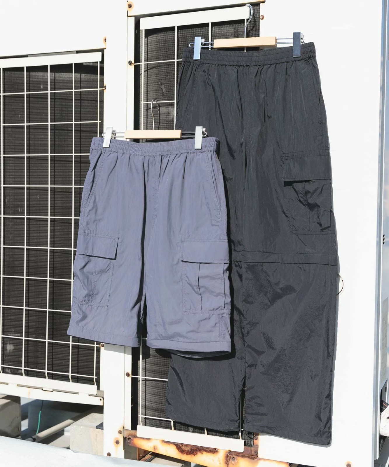 日本 Urban Research Nylon 2-Way Cargo Pants
