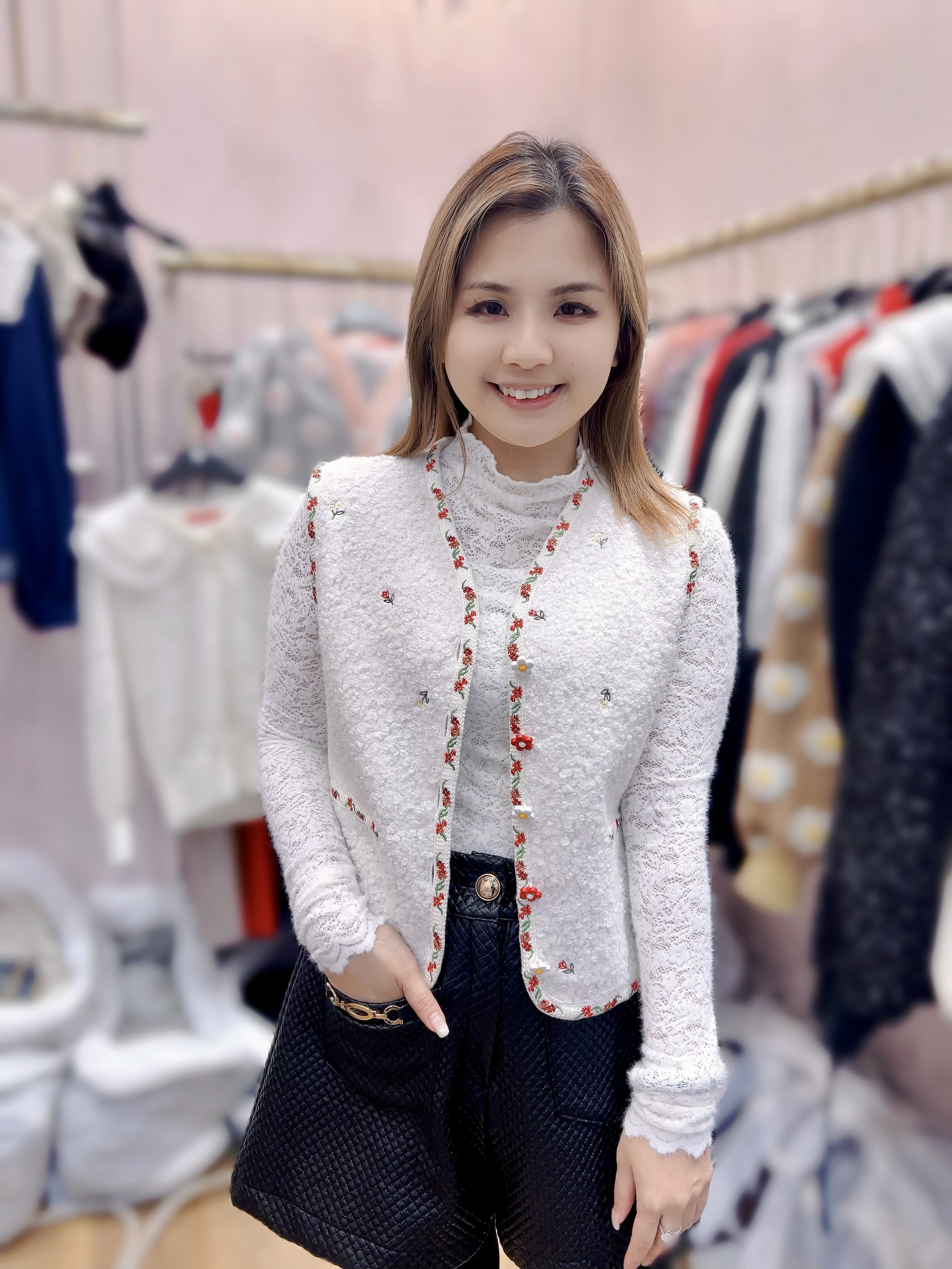 OT12 韓國🇰🇷花花背心 胸 38 長 19 $399 (一口價)