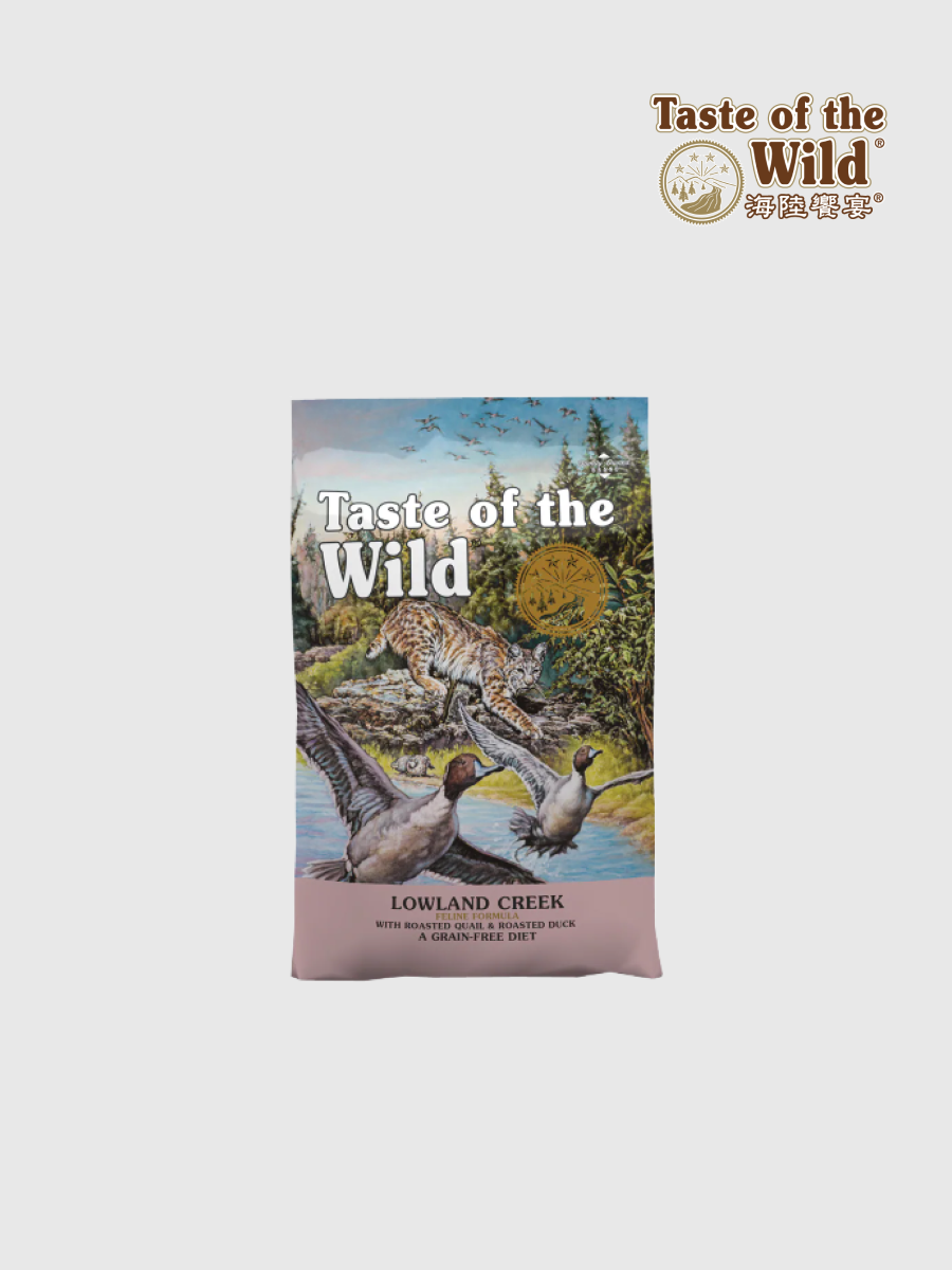 【海陸饗宴】無穀貓飼料｜溪谷鴨肉烤鵪鶉